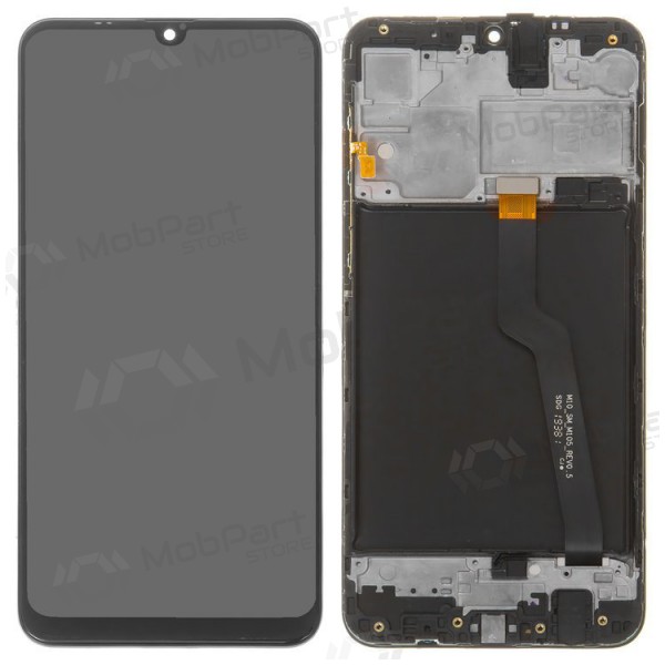 Samsung A105 Galaxy A10 (Dual SIM) screen (black) (with frame)