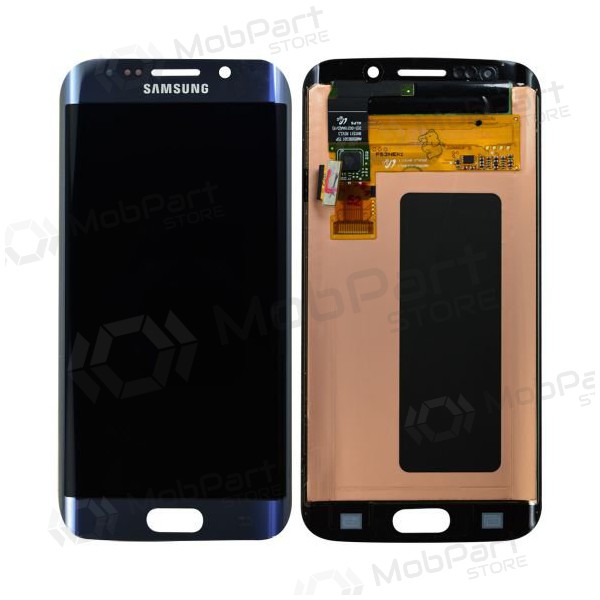 Samsung G925F Galaxy S6 Edge screen (black) (service pack) (original)