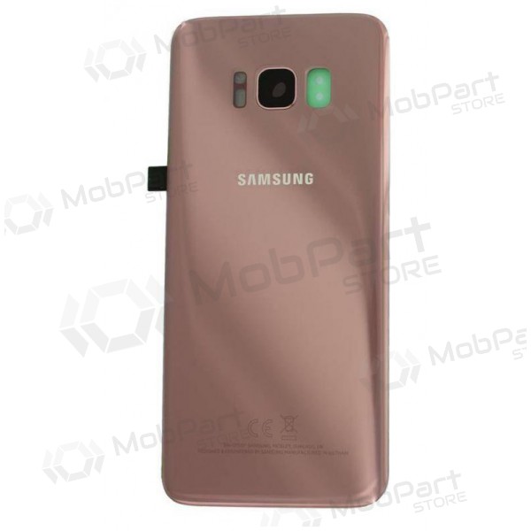 Samsung G950F Galaxy S8 back / rear cover pink (Rose Pink) (used grade C, original) Samsung G950F Galaxy S8 back / rear cover pink (Rose Pink) (used grade C, original)