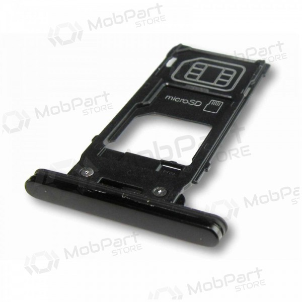 Sony H8314 Xperia XZ2 Compact SIM card holder (black) (original)