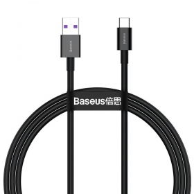 USB cable Baseus Superior iš USB į Type-C 66W 2.0m black CATYS-A01