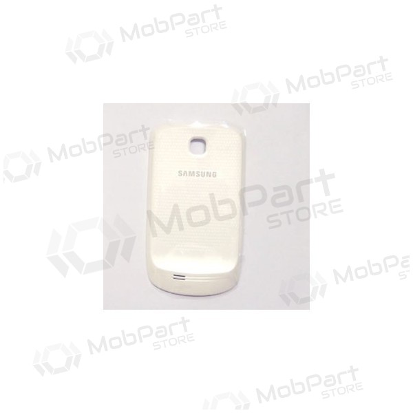 Samsung S5570 Galaxy Mini / S5570i Galaxy Pop Plus back / rear cover (white) - Premium