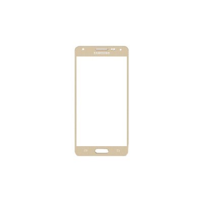 Samsung G850F Galaxy Alpha Screen glass (gold) (for screen refurbishing)