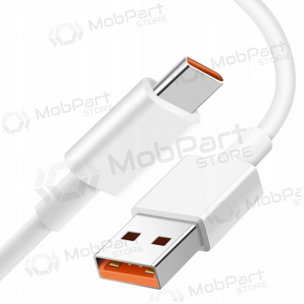 USB cable Xiaomi USB-A to USB-C 6A 1.0m white