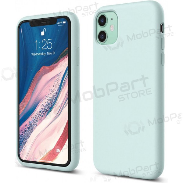 Apple iPhone 14 case -Liquid Silicone- (mint)