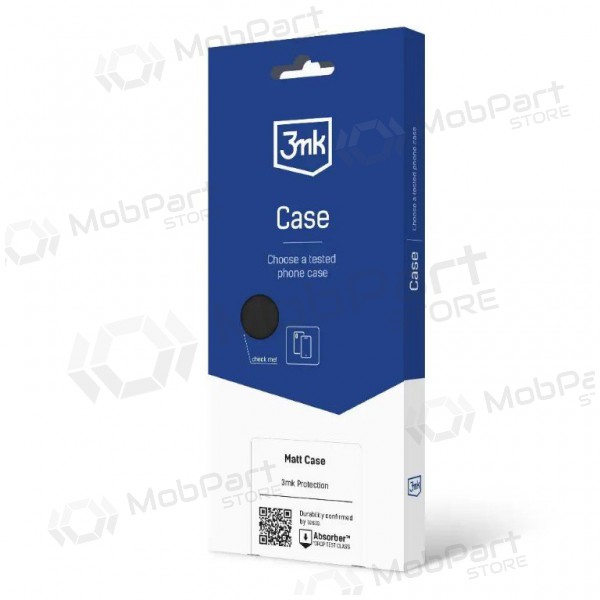 Apple iPhone 15 Plus case - 3MK Matt Case (black)