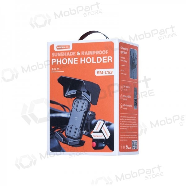 Phone holder for bicycle and motorcycle Remax RM-C53