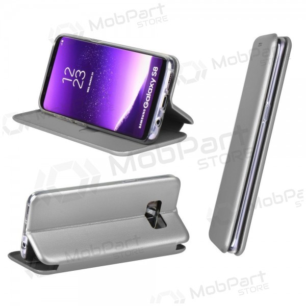 Apple iPhone 11 Pro case - Book Elegance (grey)