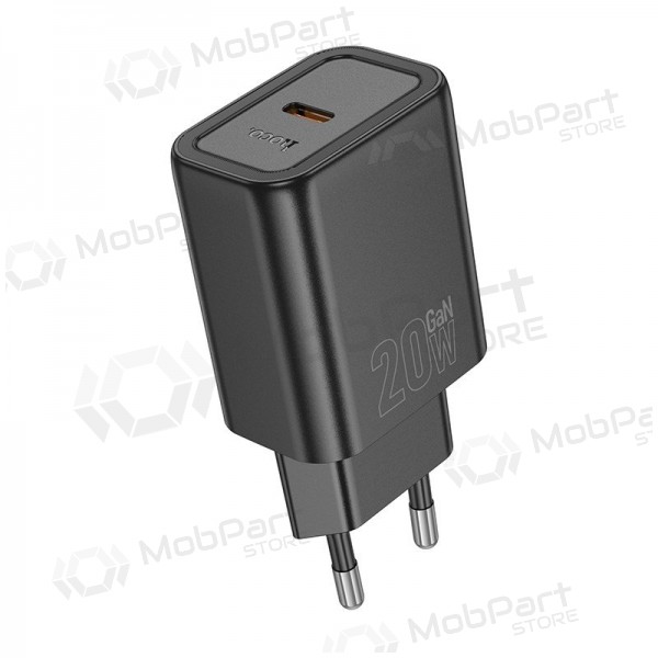 Phone charger Hoco N60 20 W GaN USB-C black