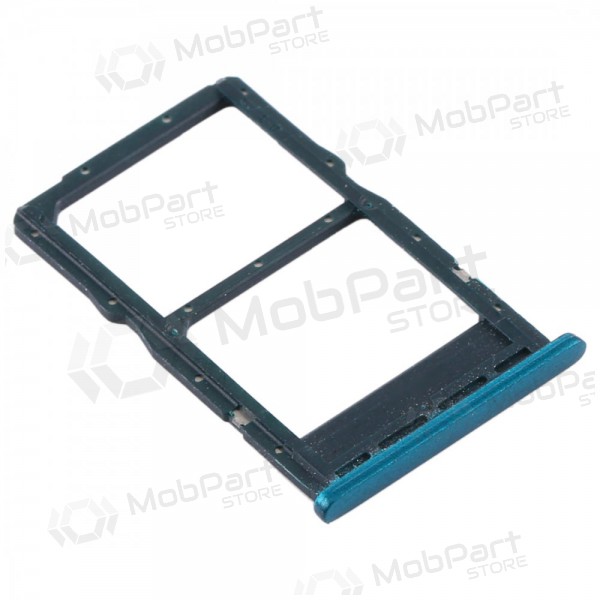 Huawei P40 Lite SIM card holder green (Emerald Green)