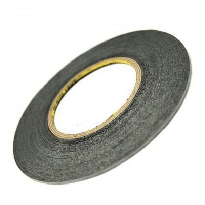 Double sided adhesive tape 2mm (black)