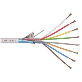 ELAN Tinned screened Cable 8x0.22