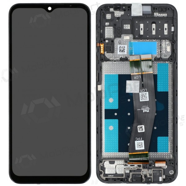 Samsung Galaxy A14 screen (black) (with frame) (original)