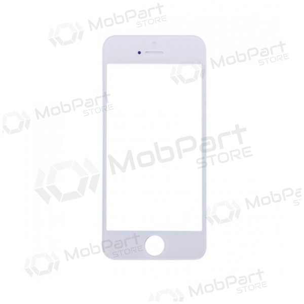 Apple iPhone 5G / iPhone 5S / iPhone 5C Screen glass (white) (for screen refurbishing) - Premium Apple iPhone 5G / iPhone 5S / iPhone 5C Screen glass (white) (for screen refurbishing) - Premium