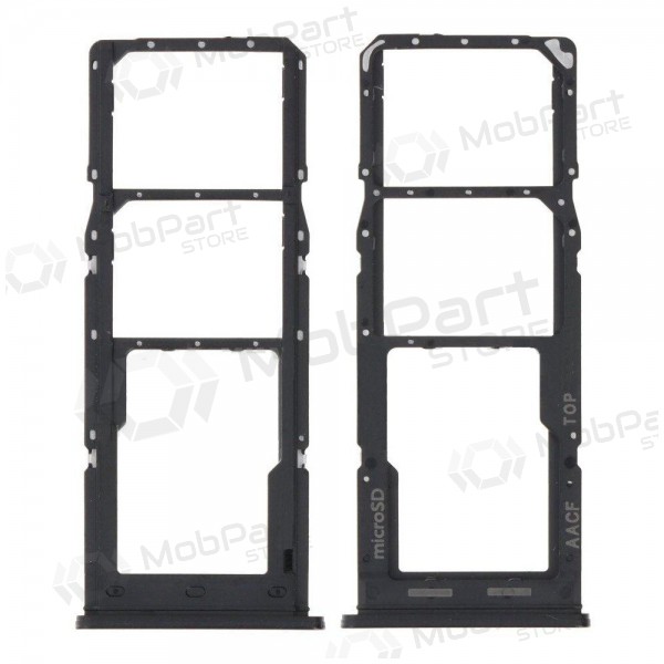 Samsung A136 Galaxy A13 5G SIM card holder (black) (service pack) (original)