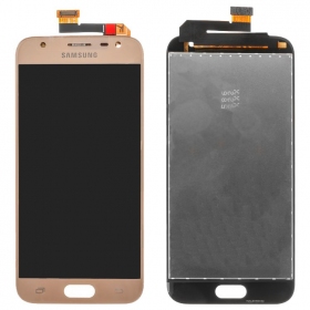 Samsung J330F Galaxy J3 (2017) screen (gold) (service pack) (original)
