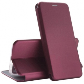 Xiaomi Redmi 10 / Redmi 10 2022 case "Book Elegance" (burgundy )