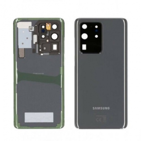Samsung G988 Galaxy S20 Ultra back / rear cover grey (Cosmic Grey) (used grade C, original)