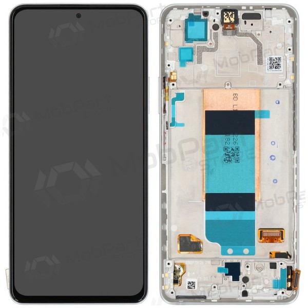 Xiaomi Poco F4 5G screen (silver) (with frame) (original) Xiaomi Poco F4 5G screen (silver) (with frame) (original)