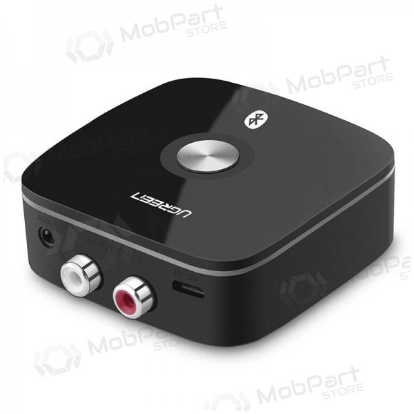 Bluetooth adapter imtuvas Ugreen CM106 2xRCA/AUX Bluetooth 5.1 black