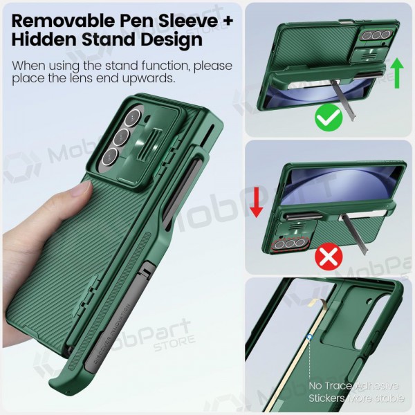 Samsung Galaxy Z Fold4 case „Nillkin CamShield Pro“ (green) Samsung Galaxy Z Fold4 case „Nillkin CamShield Pro“ (green)