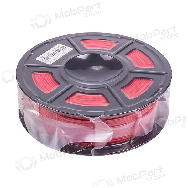 3D spausdinimo plastikas PLA, 1.75mm, 1kg, red 3D spausdinimo plastikas PLA, 1.75mm, 1kg, red