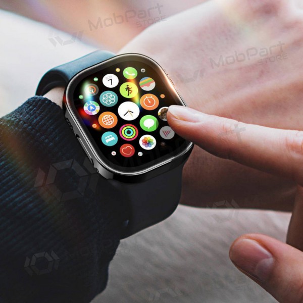 Apple Watch Ultra 49mm LCD apsauginis stikliukas / case Apple Watch Ultra 49mm LCD apsauginis stikliukas / case