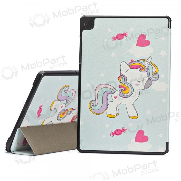 Samsung Galaxy Tab A9+, Tab A11+ case - Smart Leather (unicorn)