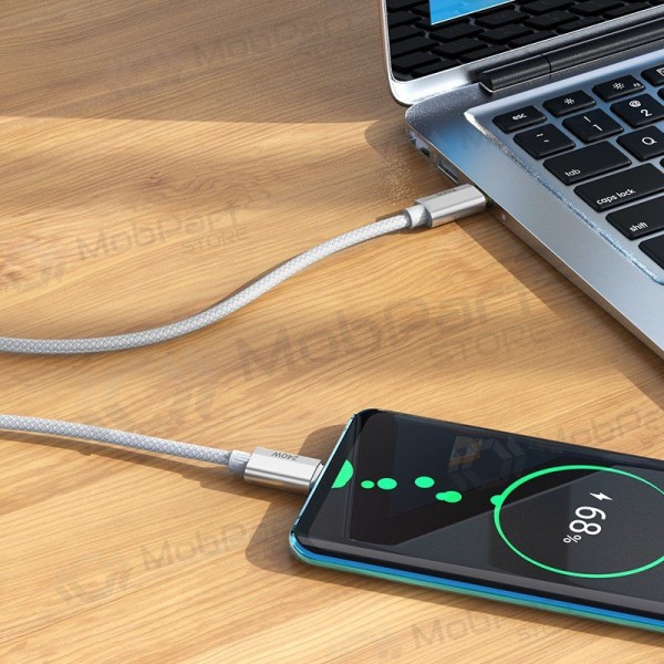 USB-C cable Hoco U134 USB-C to USB-C 1.8 m 240 W black
