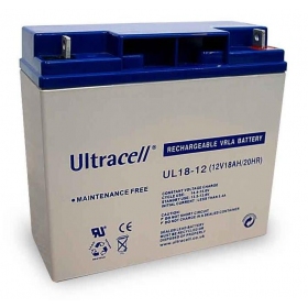 Battery Ultracell UL18-12 (18 Ah, 12V)