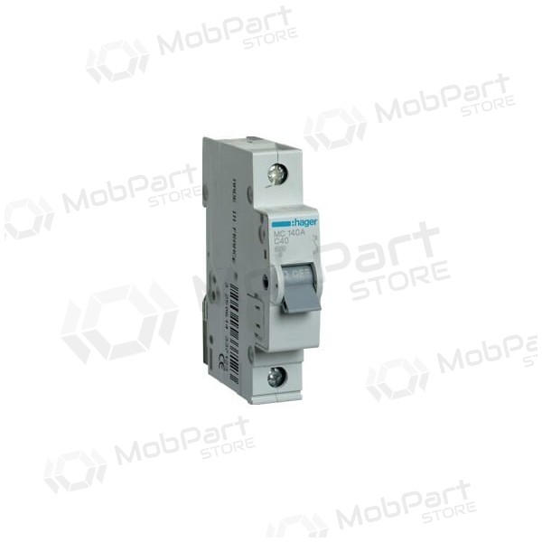 Automatic switch Hager MC140 (40A, 1P, 230V, 6kA)