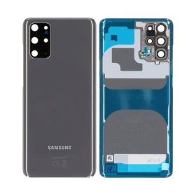 Samsung G985 / G986 Galaxy S20 Plus back / rear cover grey (Cosmic Grey) (used grade C, original)