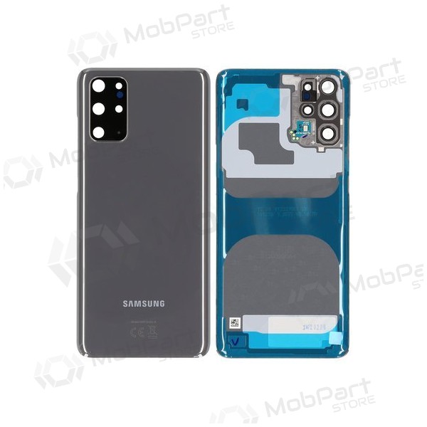 Samsung G985 / G986 Galaxy S20 Plus back / rear cover grey (Cosmic Grey) (used grade C, original)