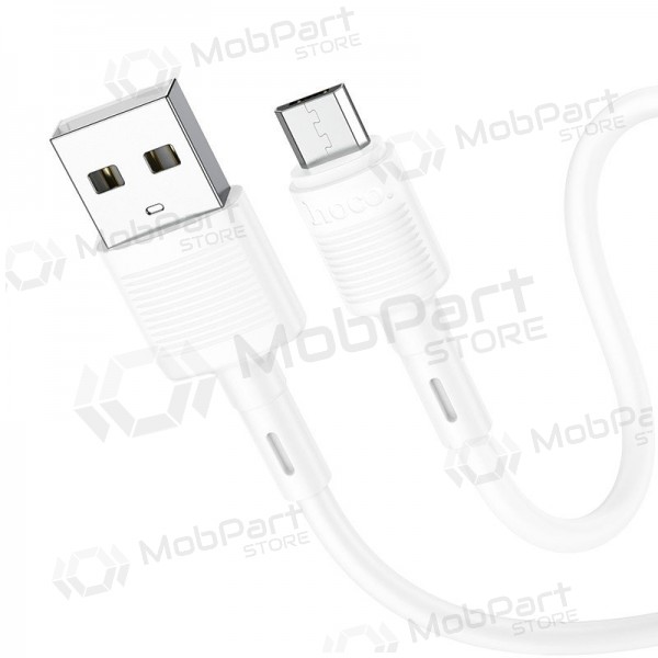 Micro USB cable Hoco X83 USB-A to Micro USB 1 m white