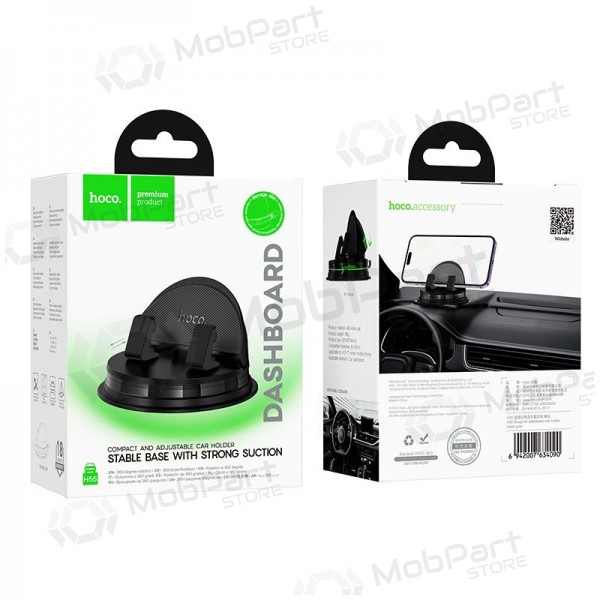 Car phone holder Hoco H55 (dashboard) black