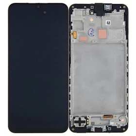 Samsung Galaxy A16 4G screen (black) (with frame) (original)