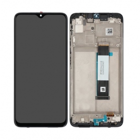 Xiaomi Redmi 9T / Redmi Note 9 4G 2021 screen (black) (with frame) (service pack) (original)
