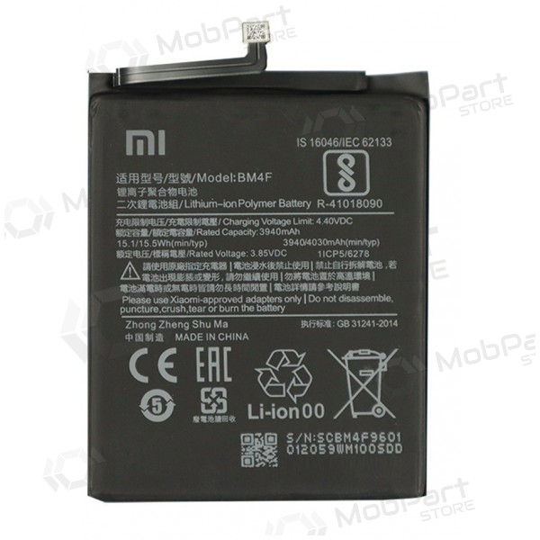 Xiaomi Mi 9 Lite, Mi A3 battery (BM4F) (original) Xiaomi Mi 9 Lite, Mi A3 battery (BM4F) (original)