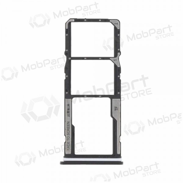 Xiaomi Redmi A2, A2+ SIM card holder (black)