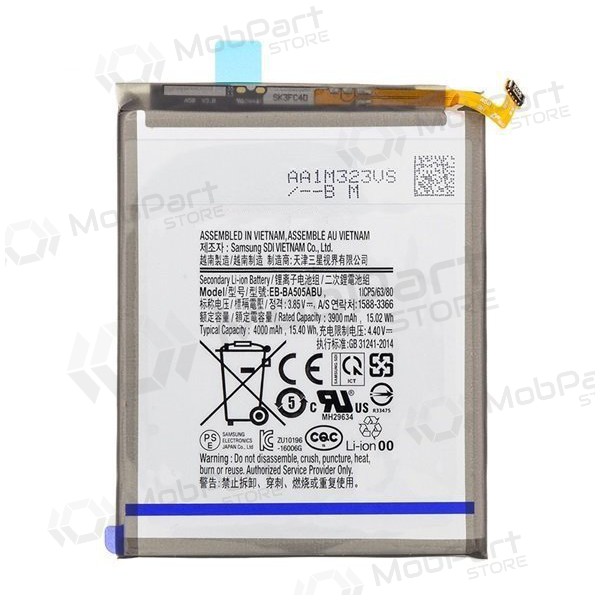 Samsung A505 Galaxy A50 2019 / A305 Galaxy A30 2019 (EB-BA505ABU) battery / accumulator (4000mAh) Samsung A505 Galaxy A50 2019 / A305 Galaxy A30 2019 (EB-BA505ABU) battery / accumulator (4000mAh)