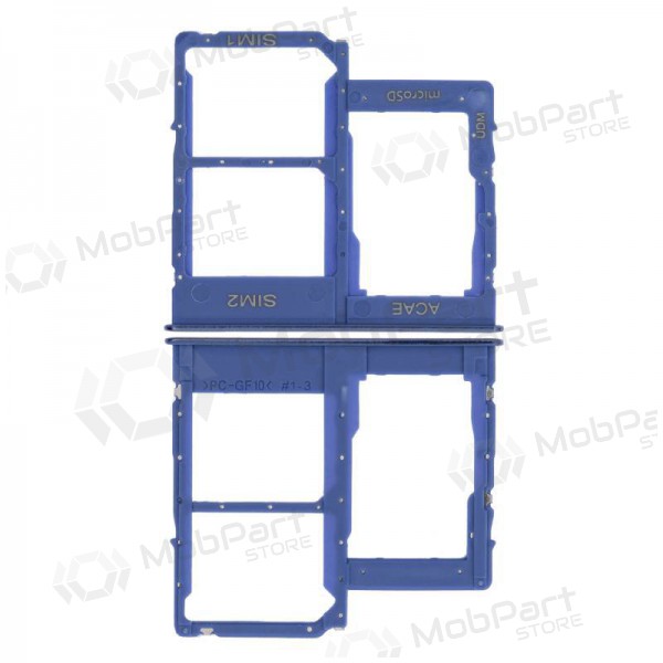 Samsung A315 Galaxy A31 2020 SIM card holder (blue) (service pack) (original)
