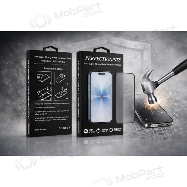 Apple iPhone 12, 12 Pro screen protector - Perfectionists 2.5D Super Strong Matte