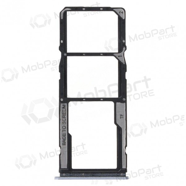 Xiaomi Poco M5s SIM card holder (white)