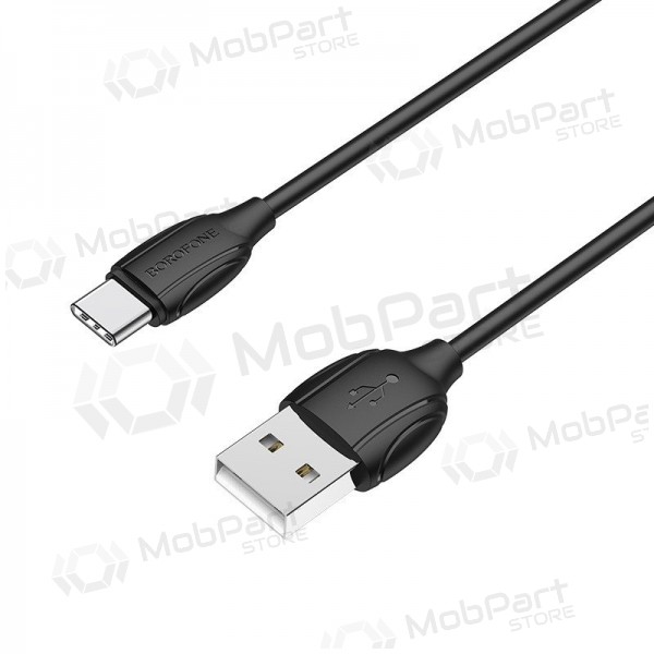 USB cable Borofone BX19 USB-A to USB-C 1.0m black