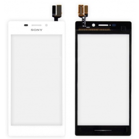 Sony D2302 Xperia M2 Dual / D2303 Xperia M2 / D2305 Xperia M2 / D2306 Xperia M2 liečiamas stikliukas (white)