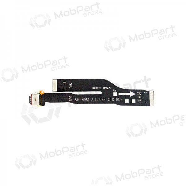 Samsung N980 / N981 Galaxy Note 20 charging dock port and microphone flex (service pack) (original) Samsung N980 / N981 Galaxy Note 20 charging dock port and microphone flex (service pack) (original)