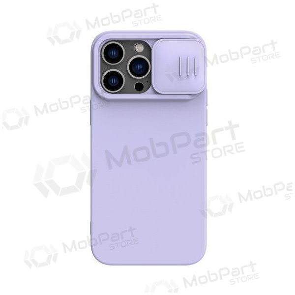 Apple iPhone 14 Pro case „Nillkin Silicone“ (šviesiai violet) Apple iPhone 14 Pro case „Nillkin Silicone“ (šviesiai violet)