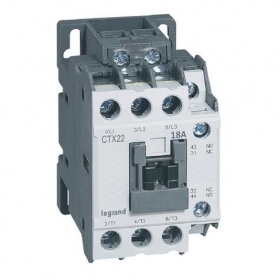 Contactor Legrand 416116 (3P, 22A, 1NO/1NC, CTX, 230V)