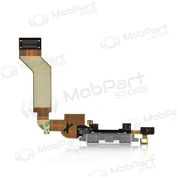 Apple iPhone 4S charging dock port flex (white)