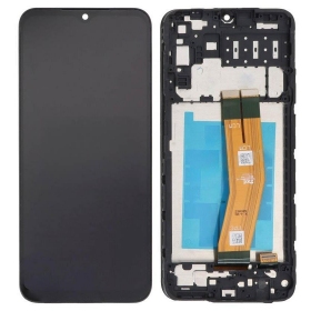 Samsung Galaxy A14 screen (black) (with frame) (Premium)